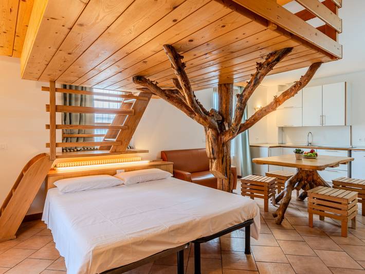 Vacation rental for 8 people, with terrace, with pets in Trentino