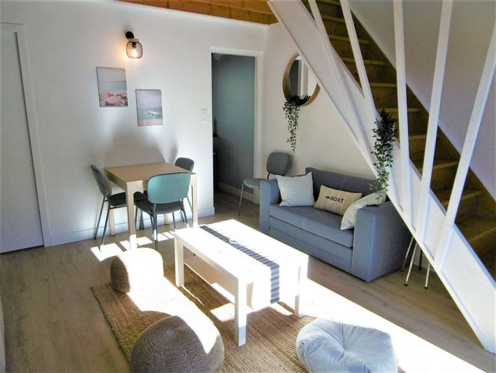 Maison de vacances pour 4 personnes, avec jardin