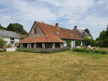 Chambre d’hôte pour 8 personnes, avec jardin et piscine dans Le Controis-en-Sologne