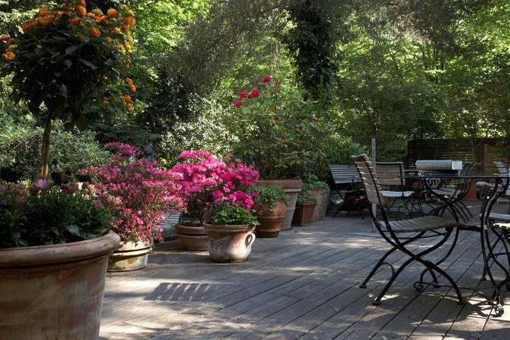 Hotel für 4 Personen, mit Terrasse und Garten