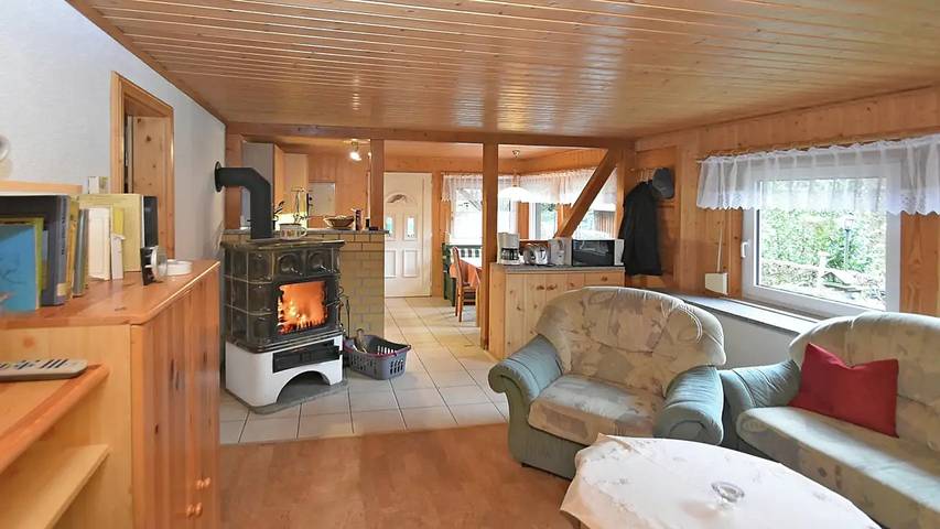 Bungalow voor 5 personen, met tuin in de Harz