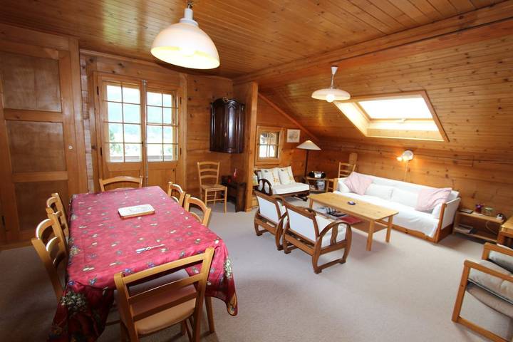 Ganze Ferienwohnung, Appartement Arnica 2 - 3 Schlafzimmer, 106m², 7 Personen in Château-d' Oex, Pays-d'Enhaut Region
