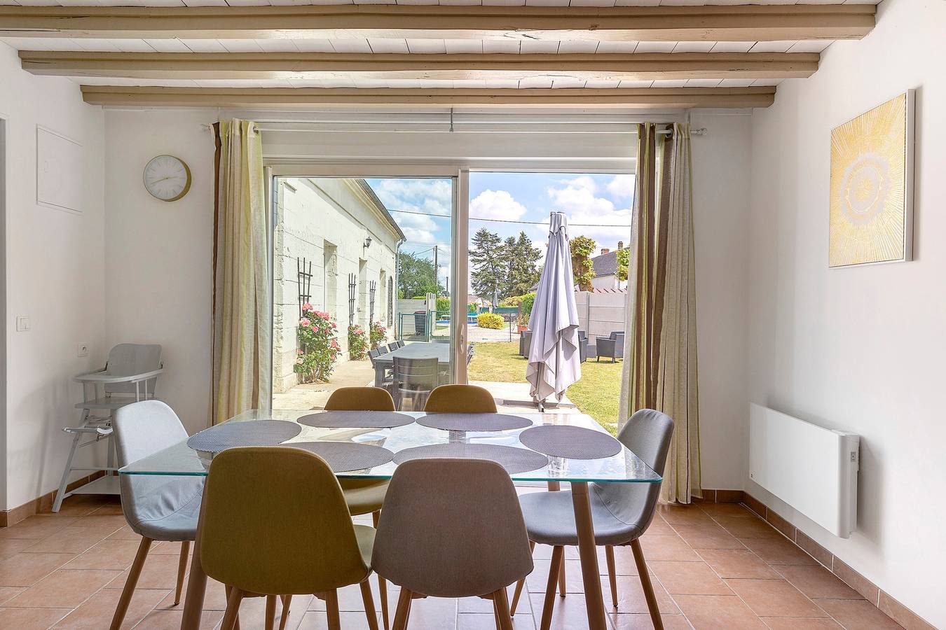 Maison de vacances « Le Gîte Des Anges » avec climatisation in Angé, Région de Blois