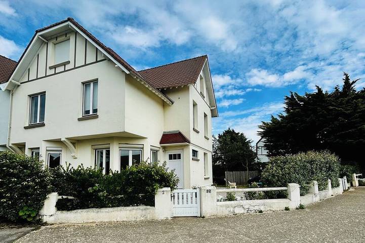 Maison de vacances pour 8 personnes, avec jardin dans Hardelot Plage