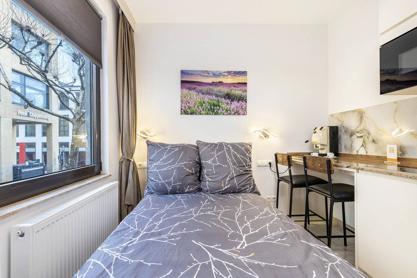 Apartamento entero, Apartamento 'Deluxe 1og' con Wi-Fi y aire acondicionado in Bonn, Renania