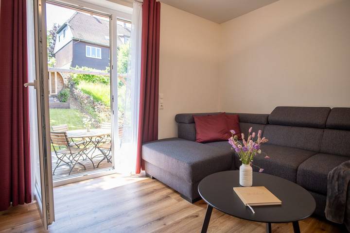 Ferienhaus für 12 Personen, mit Garten und Sauna sowie Ausblick, mit Haustier