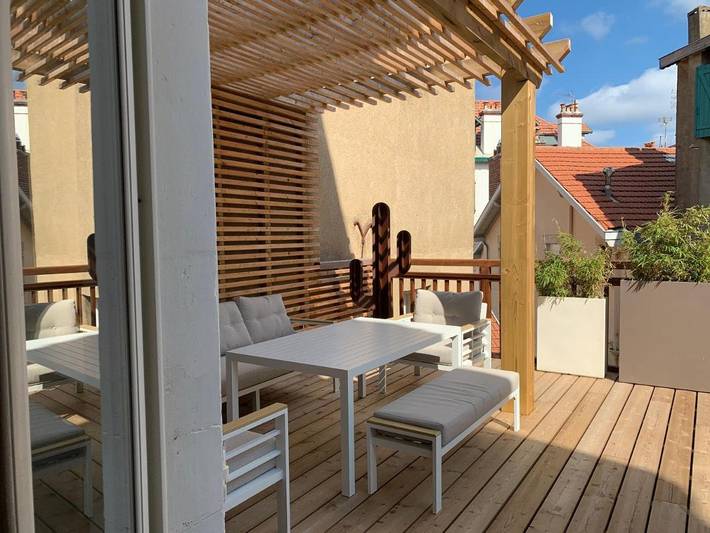 Location de vacances pour 4 personnes, avec balcon dans Plage de la côte des Basques - 2