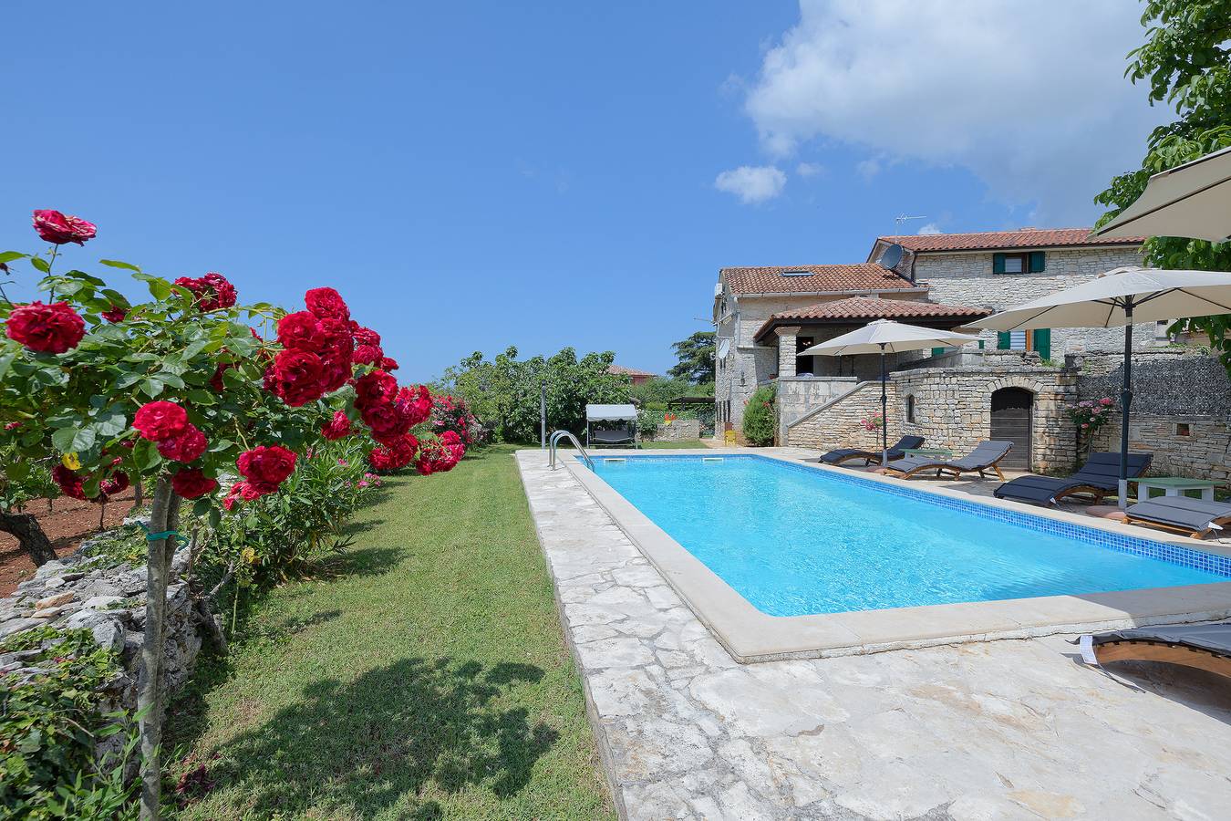Charmante Villa mit Pool inmitten der Natur in Butkovići, Svetvinčenat