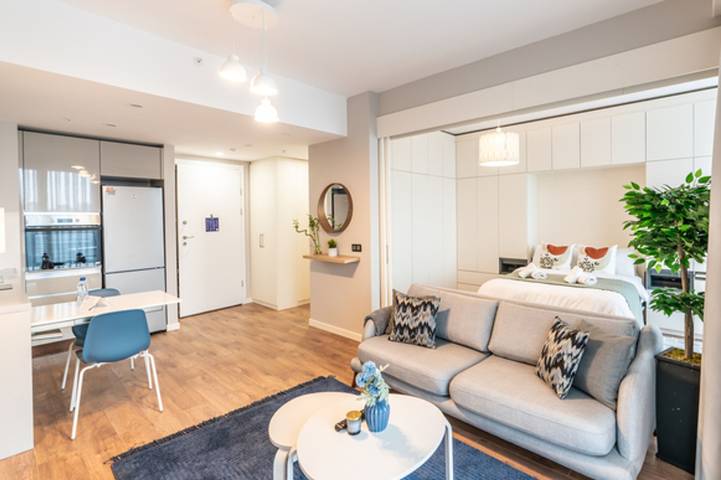 Ferienwohnung für 3 Personen, mit Pool und Terrasse sowie Garten in der Türkei