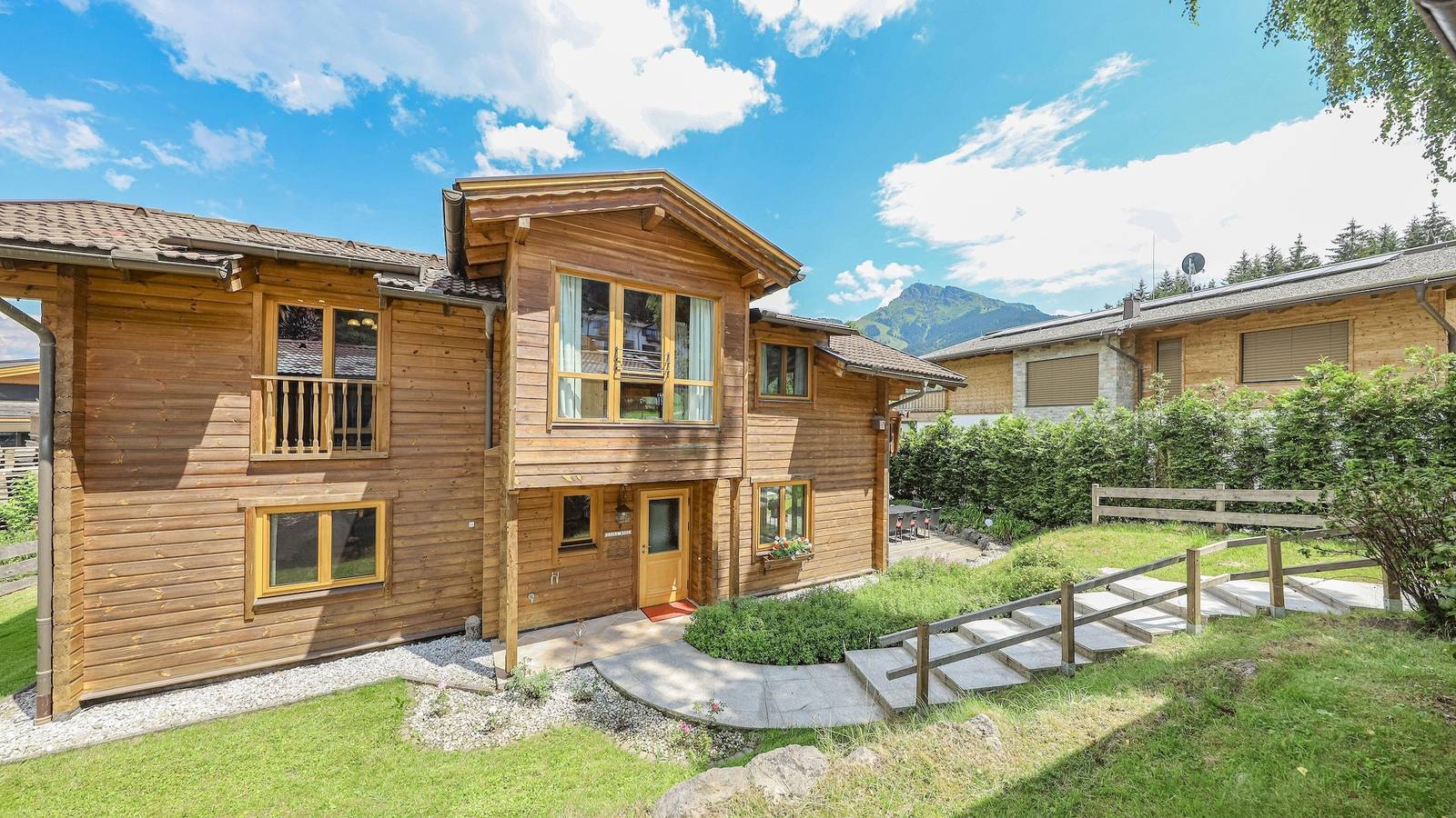 Chalet Villa Rosa im Gartenhotel Rosenhof bei Kitzbühel in Oberndorf in Tirol, Kaisergebirge