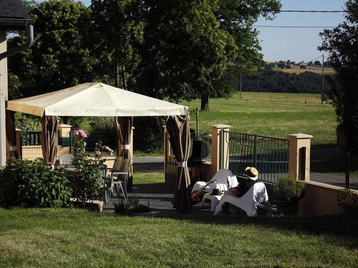 Maison de vacances pour 6 personnes, avec Terrasse ainsi que Jardin et Vue à Najac