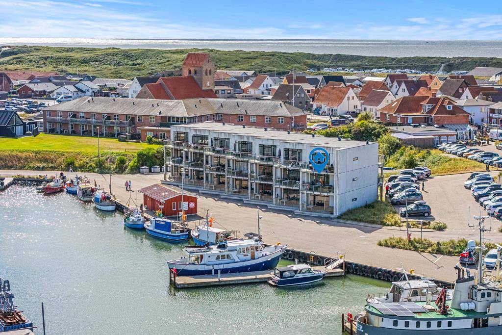Zentrale Ferienwohnung mit gehobener Ausstattung in Hvide Sande in Hvide Sande, Holmsland Klit