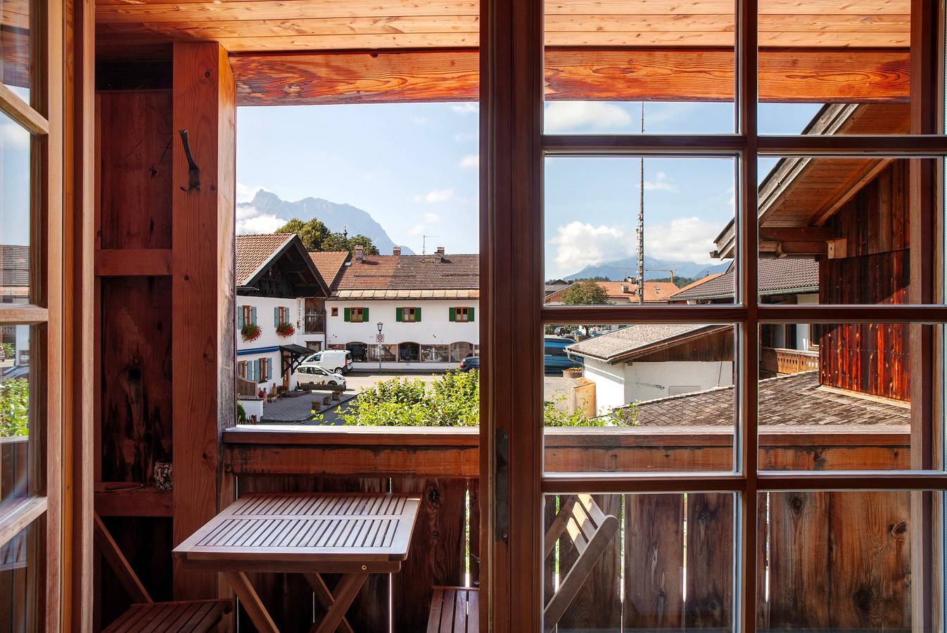 Zimmer 'Apartment Mit Bergblick' mit Bergblick, Balkon und Wi-Fi in Krün, Bayerische Alpen