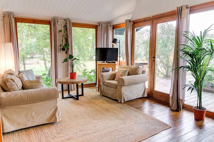 Maison de vacances pour 4 personnes, avec piscine ainsi que jardin et terrasse à Perpignan