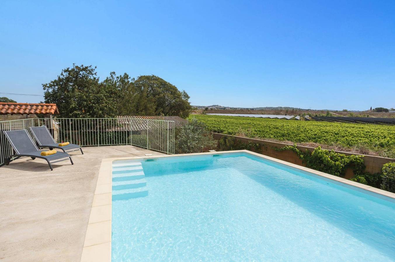 Villa für 2 Personen mit Garten in Thézan-lès-Béziers, Mittelmeerküste (Frankreich)
