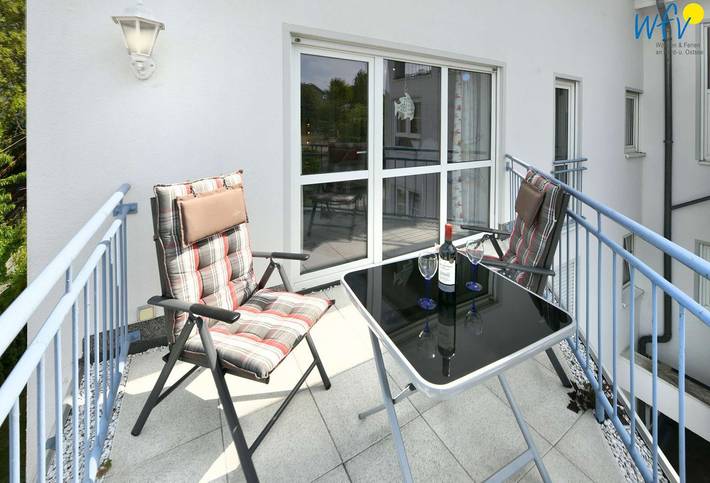 Ferienwohnung für 2 Personen, mit Balkon in Binz - 4