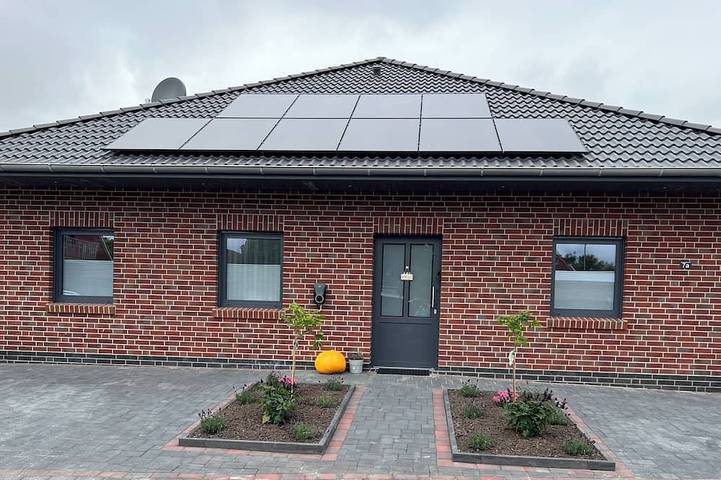 Ferienhaus für 4 Personen, mit Terrasse in Pewsum