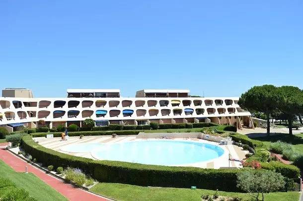 Ganzes Studio, As21549 - Studio Meerblick mit Pool und Parkplatz in Port Camargue, Le Grau-du-Roi