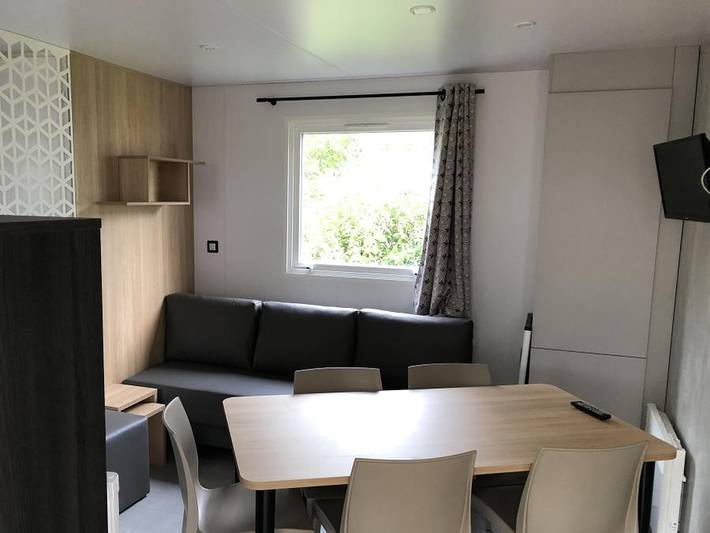 Camping Entre Terre et Mer  - Mobilheim 6 personen - Mobilheim Confort (3 Zimmer) in Pont-Scorff, Côte des Mégalithes