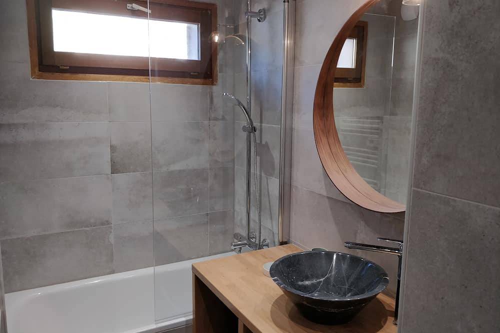 Apartamento entero, Encantador apartamento de 40 m2 / 4 p clasificado 3 *** antiguo distrito Alpe, magnífica vista in Huez, Parque Nacional de los Ecrins