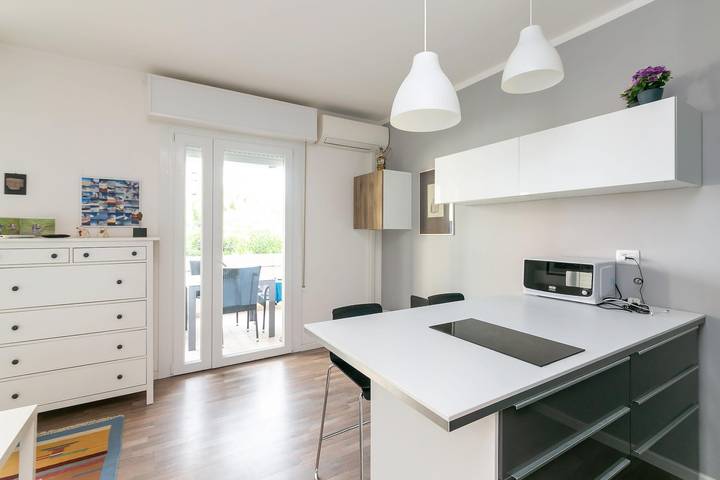 Ferienwohnung für 4 Personen, mit Terrasse und Pool sowie Ausblick in Jesolo - 4