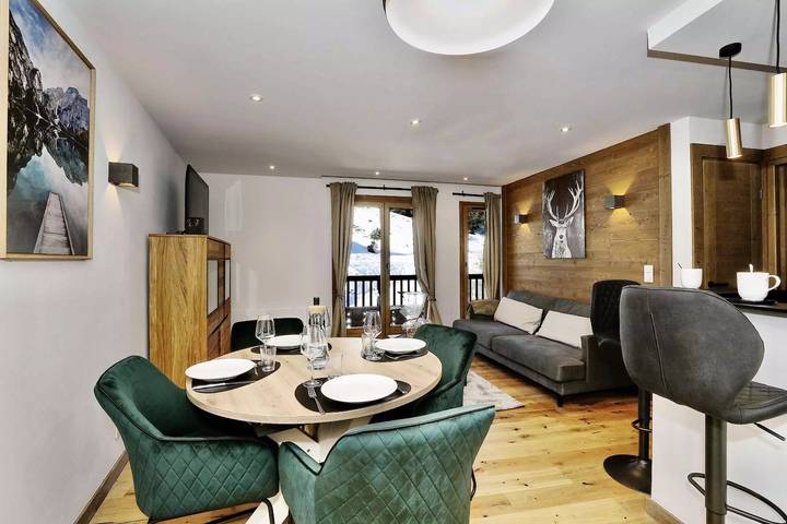 Appartement de vacances pour 4 personnes, avec balcon et vue