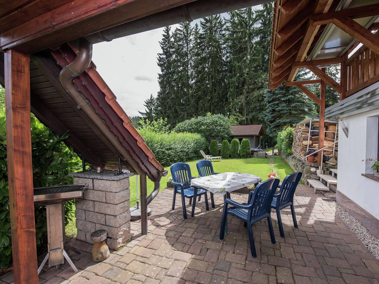 Ferienhaus in Thüringen mit Terrasse in Finsterbergen, Friedrichroda