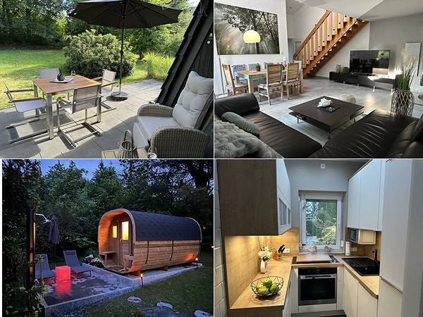 Ferienhaus Frankenwald 80qm unweit vom See in Lichtenberg - Sauna, Klima, Kamin, Garten - Bad Steben - Hof Saale in Lichtenberg (Oberfranken), Landkreis Hof