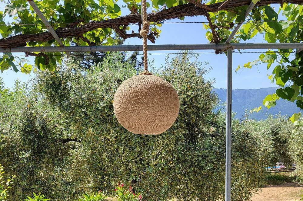 Ferienhäuser im Olivenhain in Chrisi Akti, Thassos