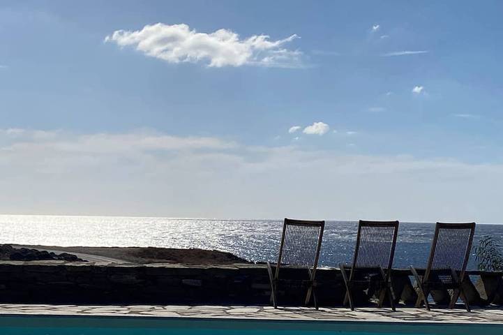 Villa pour 5 personnes, avec balcon dans Kea