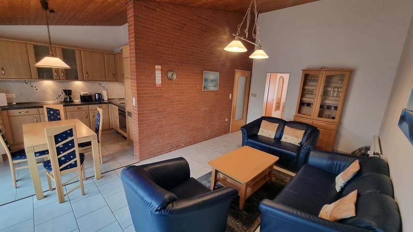 Ferienhaus mit Meerblick für 4 Personen, mit Garten und Terrasse in Bensersiel