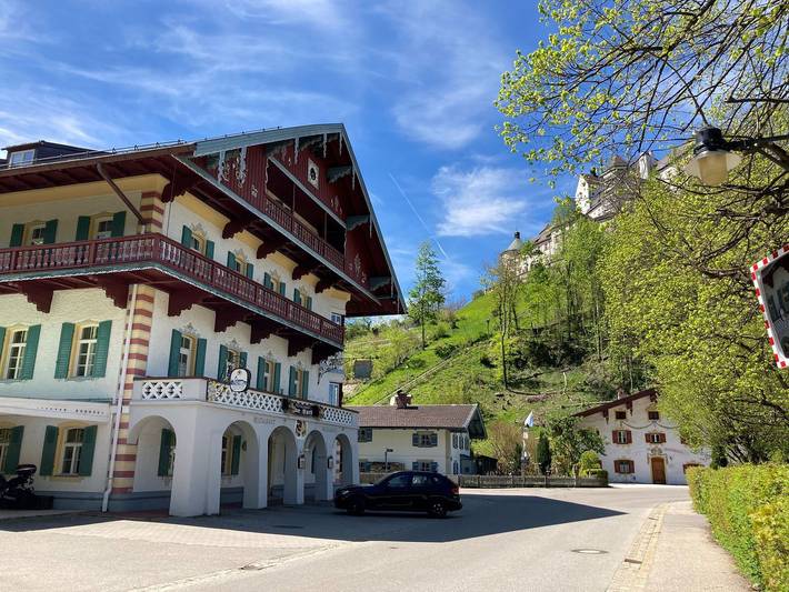 Ferienwohnung für 2 Personen, mit Terrasse an der Kampenwand