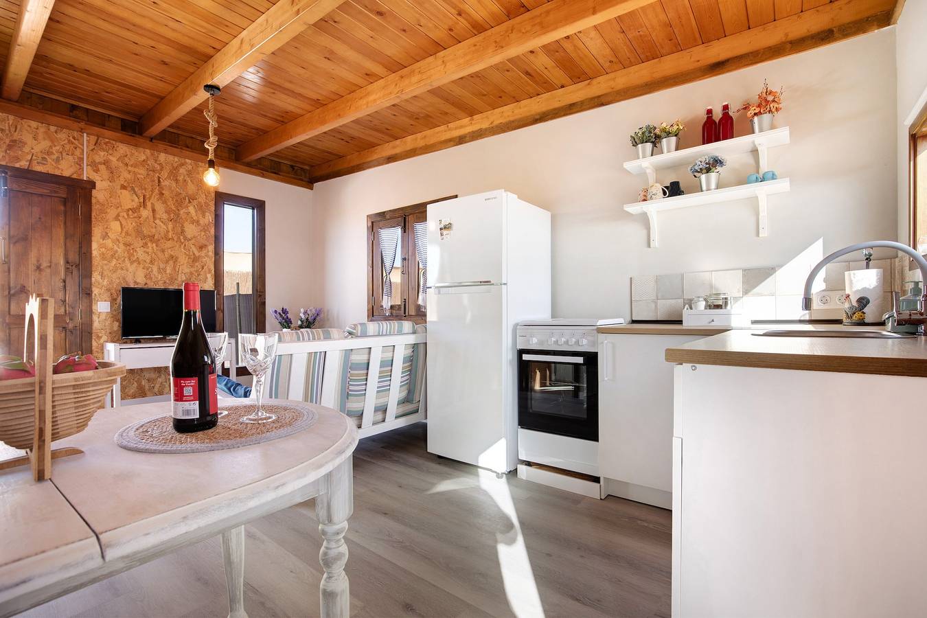 Casa de vacaciones "Casa Barranco de la Sal" con vistas a la montaña y terraza privada in Tetir, Fuerteventura