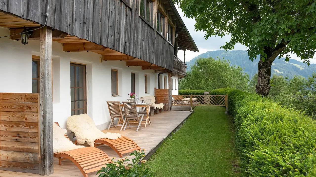 Geheel vakantieappartement, Vakantieappartement voor 4 personen met tuin in Söll, Kaisergebirge