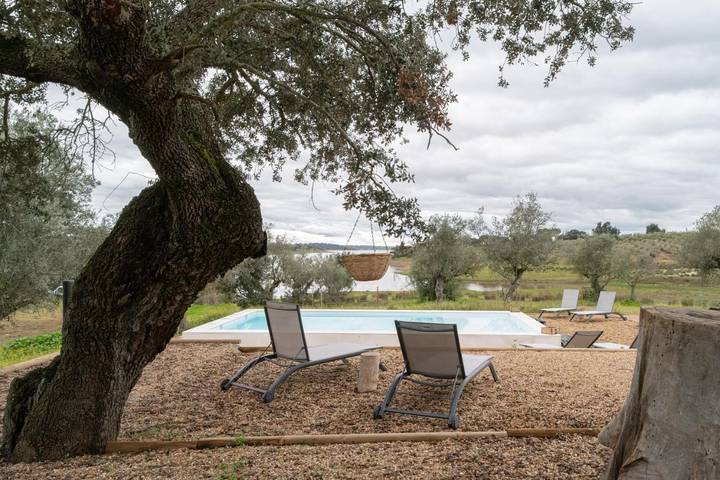 Casa rural para 8 personas, con Balcón y Terraza además de Jardín y Piscina en Monsaraz