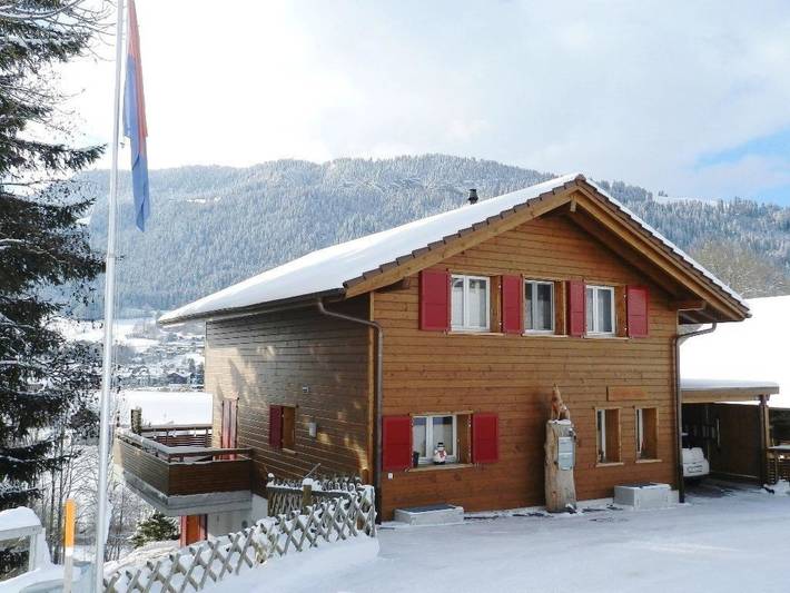 Vakantiewoning voor 2 personen, met Balkon en Terras in Zweisimmen