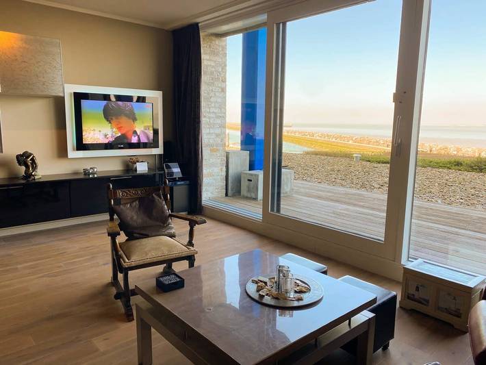 Vakantieappartement voor 2 personen, met Uitzicht op zee en Tuin in Zeeland
