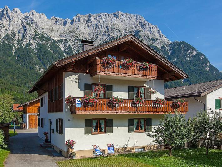 Ferienwohnung für 2 Personen, mit Garten und Balkon in den Bayerische Alpen - 2