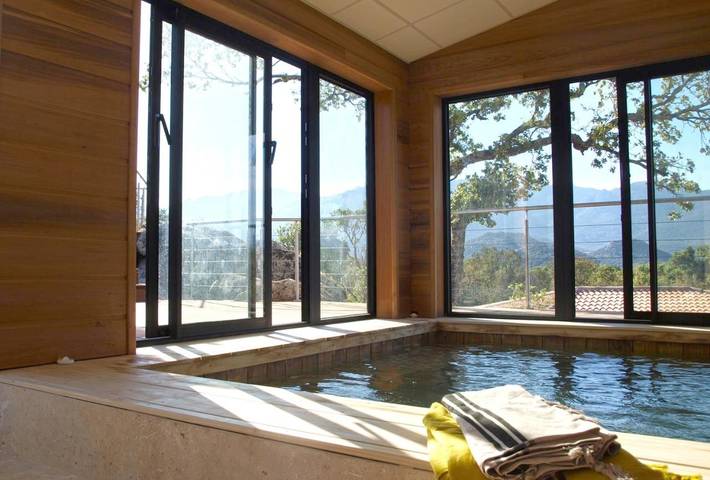 Maison d’hôte pour 2 personnes, avec vue ainsi que terrasse et piscine, animaux acceptés à Sotta - 2