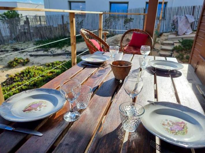 Maison de vacances pour 4 personnes, avec terrasse et jardin