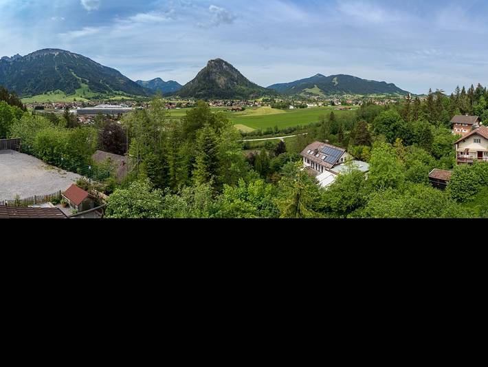 Ferienwohnung für 2 Personen, mit Balkon und Balkon/Terrasse sowie Terrasse und Garten in Pfronten - 3