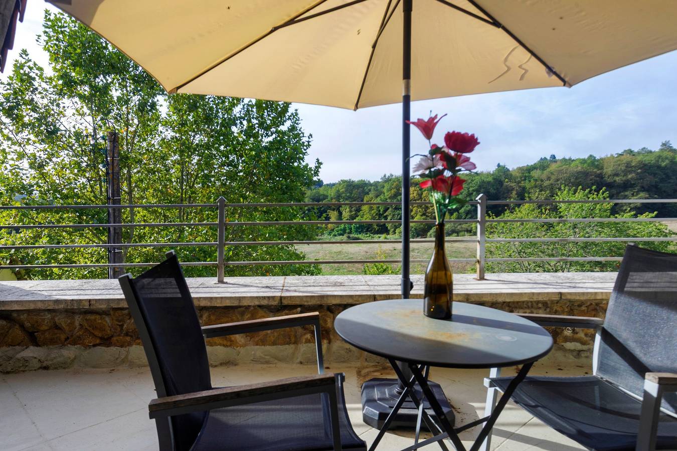Maison de vacances « Domaine De Bellac - La Belle Vue » avec piscine, terrasse privée et wifi in Roussines, Parc naturel régional Périgord-Limousin
