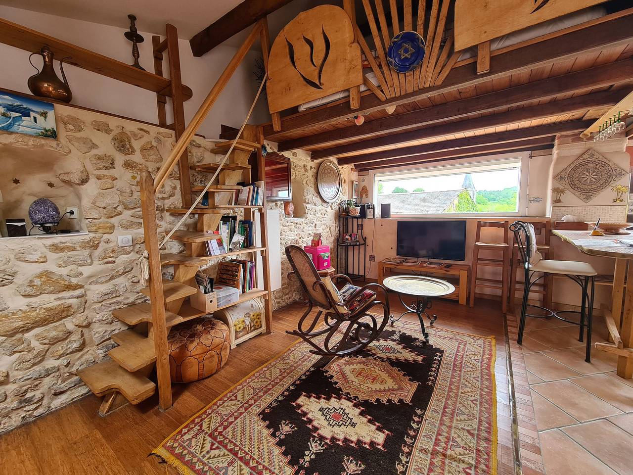 Eco-gîte mit Panoramablick - 4 Pers. in Le Pêchereau, Châteauroux und Umgebung