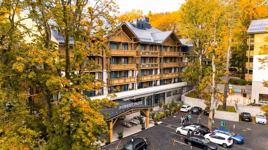 Hotel dla 4 osób, z Balkon i Jacuzzi oraz Taras i Ogród w Świeradów-Zdrój
