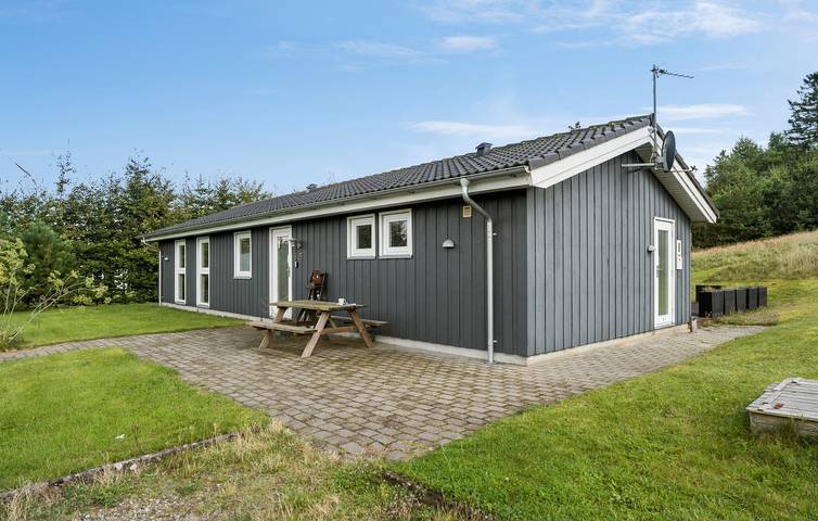 Ferienhaus für 8 Personen mit Sauna in Ikast-Brande