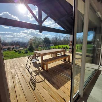 Cottage pour 6 personnes, avec terrasse et jardin, animaux acceptés à Ustaritz
