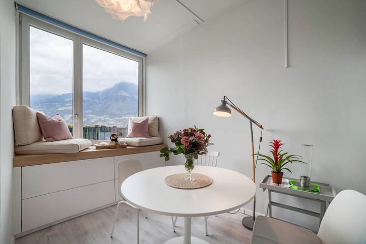 Studio für 2 Personen, mit Balkon