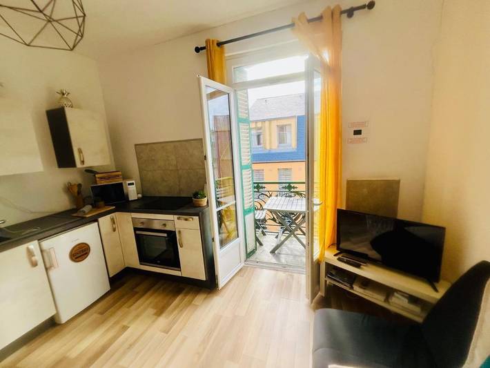 Gîte pour 3 personnes, avec balcon dans Office De Tourisme De Mers Les Bains - 2