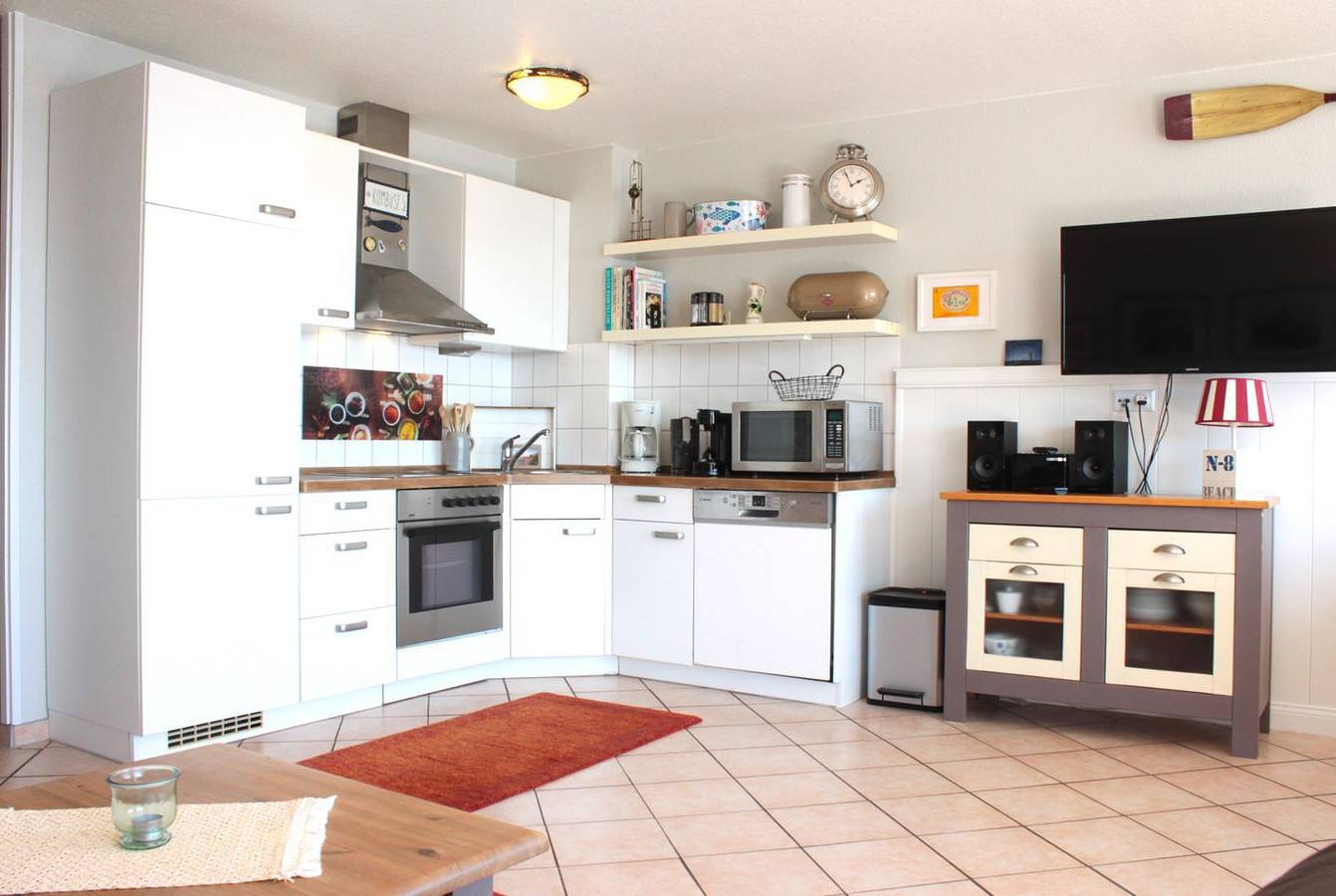 Ganze Wohnung, Ferienwohnung Seepanorama 1 auf Poel in Kirchdorf (Poel), Nordwestmecklenburg (Wismar und Umgebung)