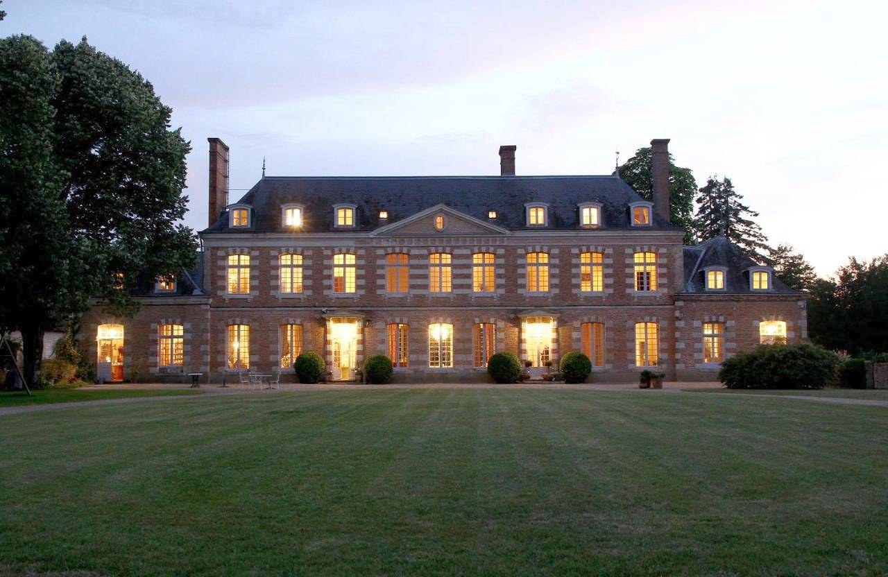 Château de la Giraudière in Villeny, Sologne